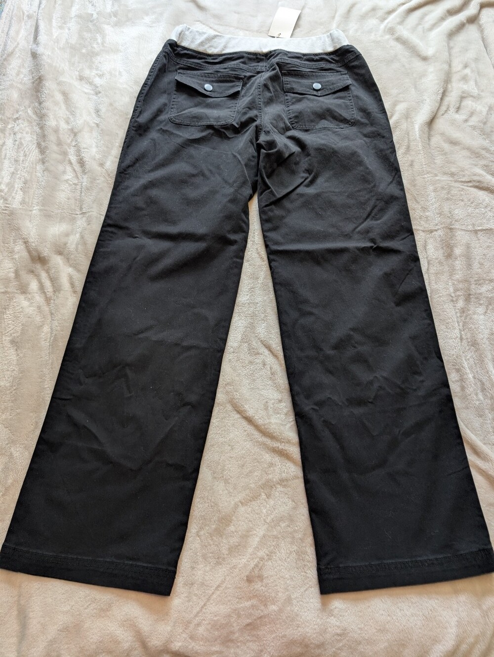 Flamingals Straight Leg Drawstring Midrise Casual Pants NWT Medium - Picture 5 of 8
